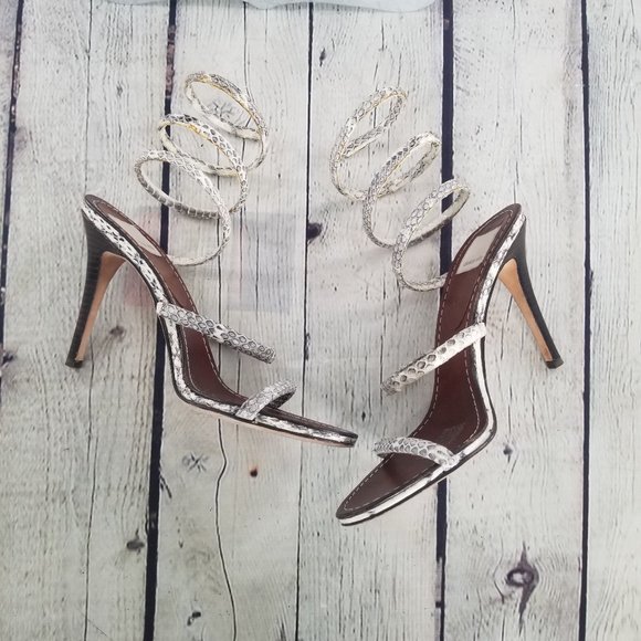 Dolce Vita Shoes - DOLCE VITA Snakeskin High Heel Sandals sz 7.5